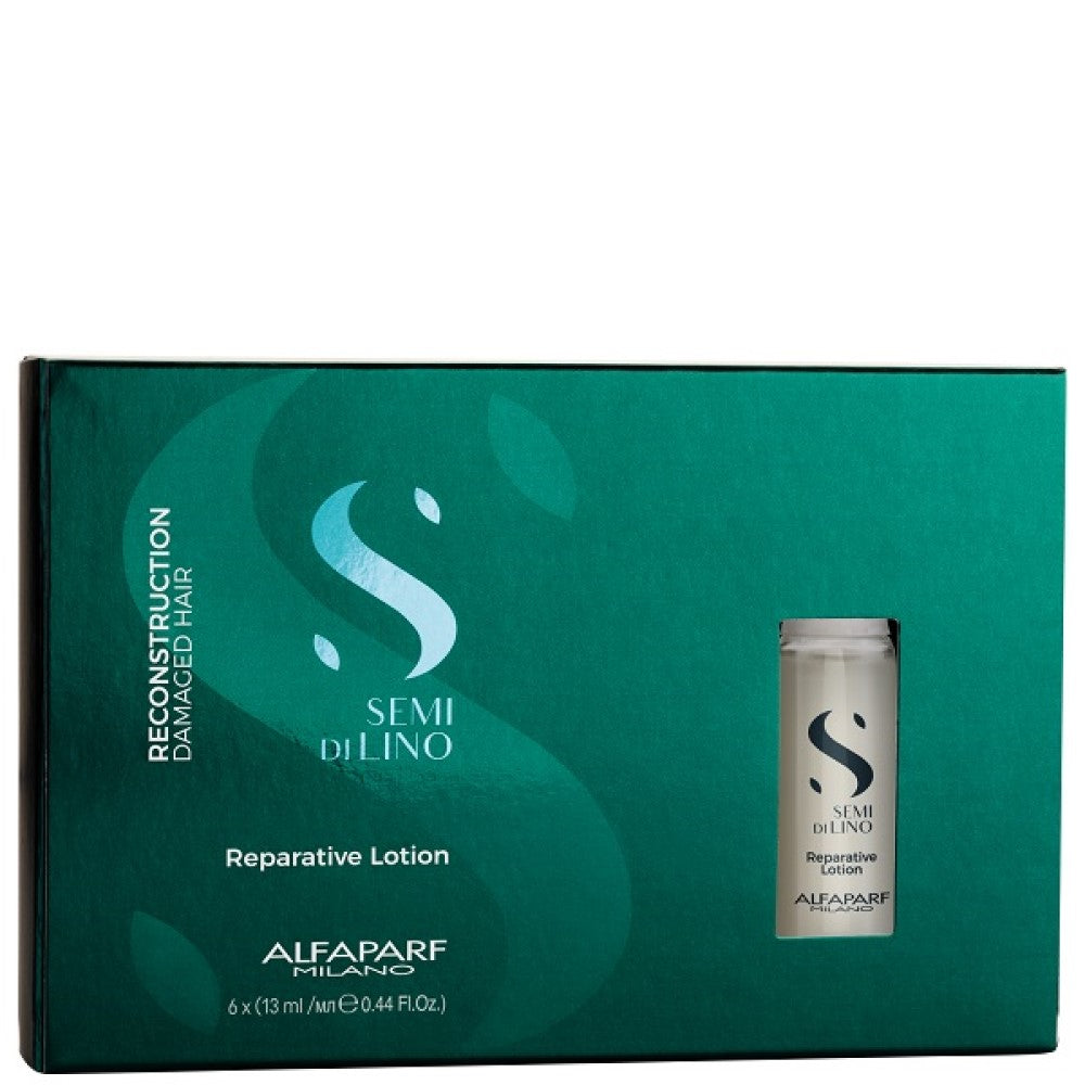 Alfaparf Milano Semi Di Lino Reconstruction Reparative Lotion 6x13 ml