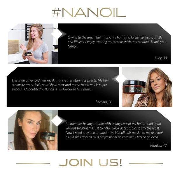 Nanoil Argan Hair Mask 300 ml