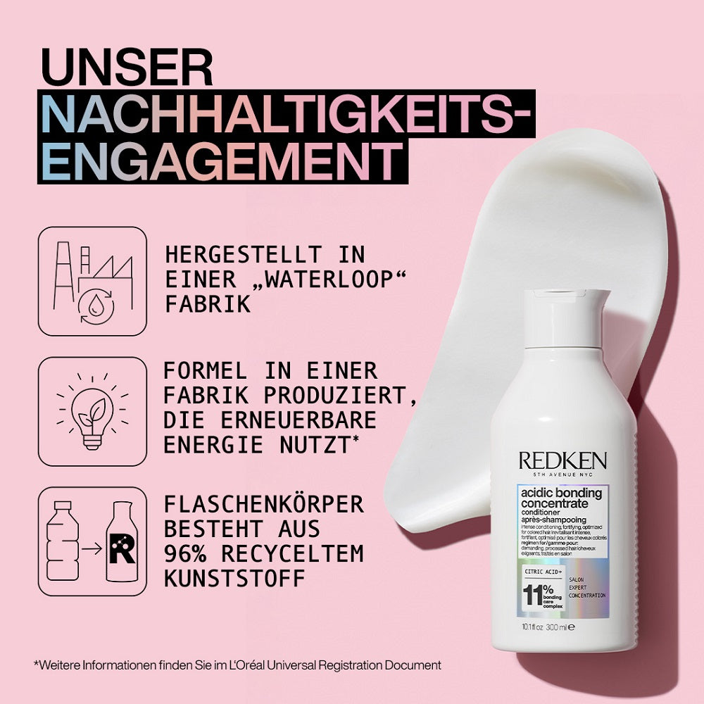 Redken Acidic Bonding Concentrate Spring Coffret - Shampoo 300 ml + Conditioner 300 ml