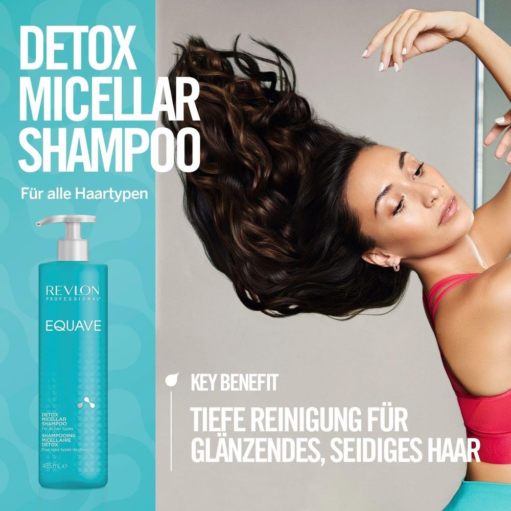 Revlon Equave Detox Micellar Shampoo 485 ml