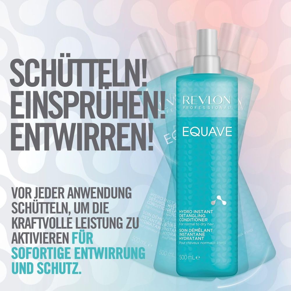 Revlon Equave Hydro Instant Detangling Conditioner 2x 500 ml
