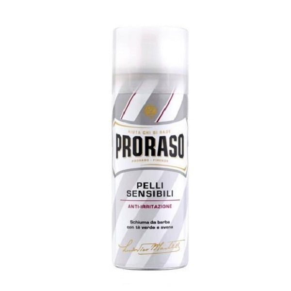 Proraso White Shaving Foam Sensitive 300ml - Pelli Sensibili