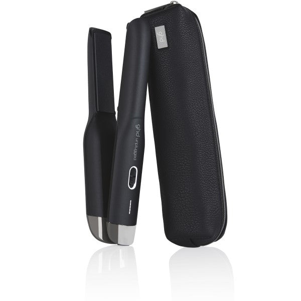 ghd unplugged Styler schwarz + mini paddle Brush gratis