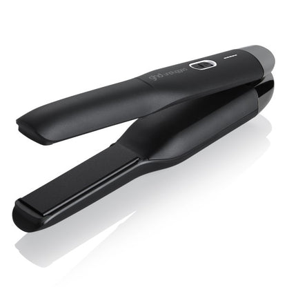 ghd unplugged Styler schwarz + mini paddle Brush gratis