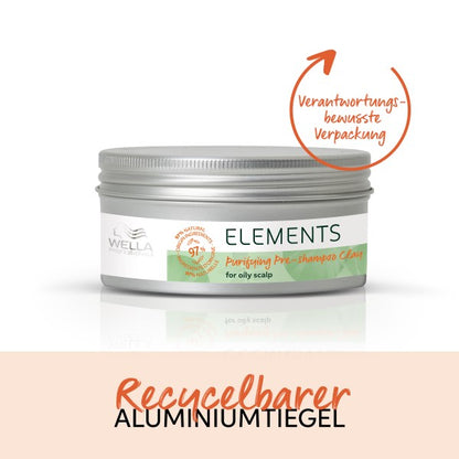 Wella Professionals Elements Purifying Pre-shampoo Clay 225 ml