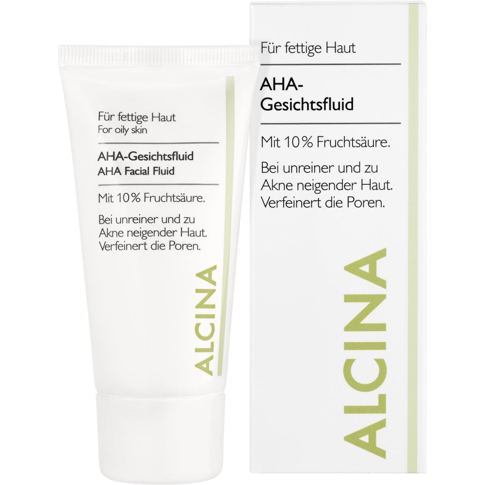 Alcina AHA-Gesichtsfluid 10% - 50ml
