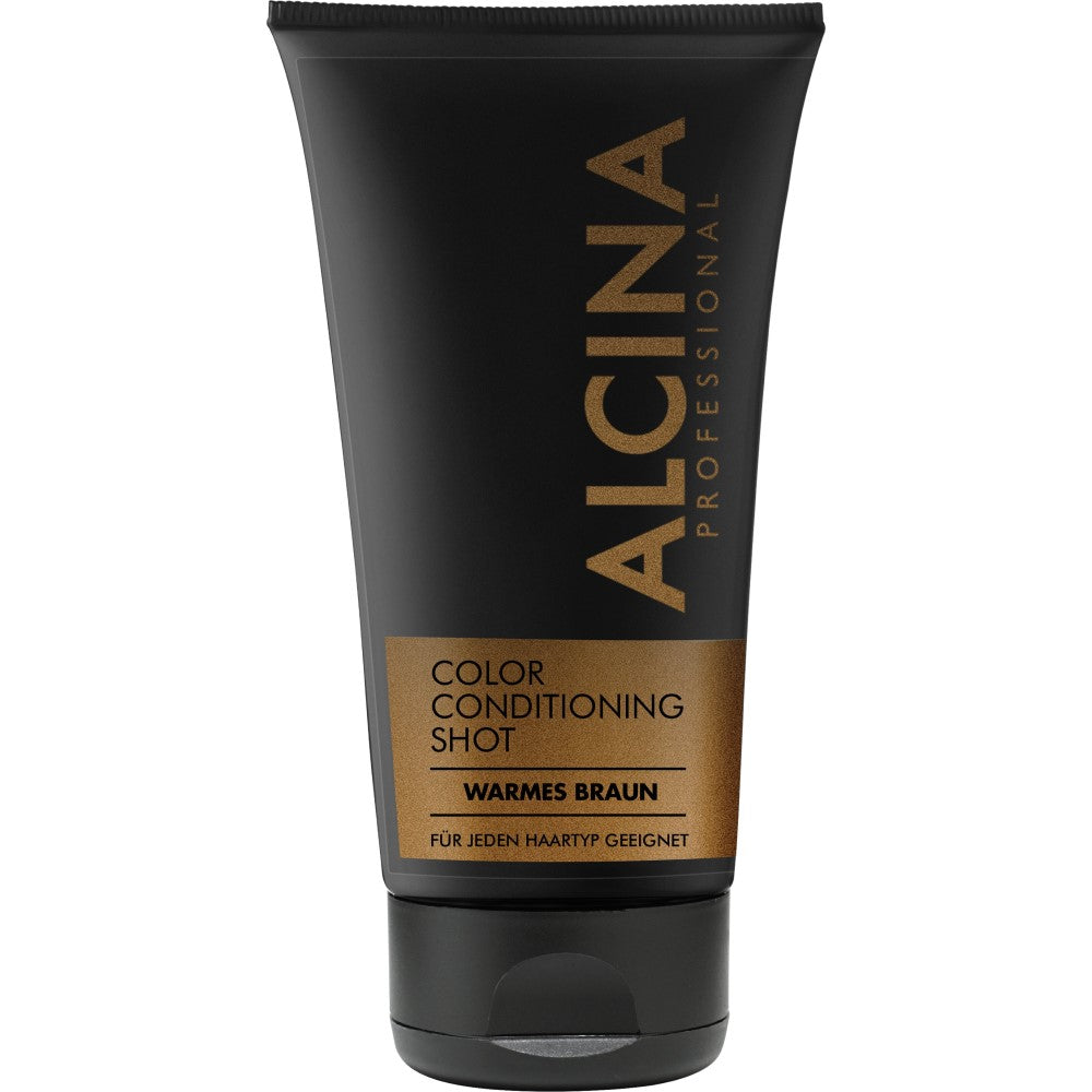 Alcina Color Conditioning Shot - warmes braun - 150ml