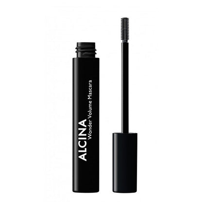 Alcina Geschenkset Wonderful Eyes - Wonder Volume Mascara 8ml + Soft Eye Makeup Remover 100ml + Tasche