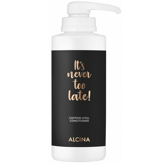 Alcina Il n'est jamais trop tard ! APRÈS-SHAMPOING VITAL À LA CAFÉINE 500 ml