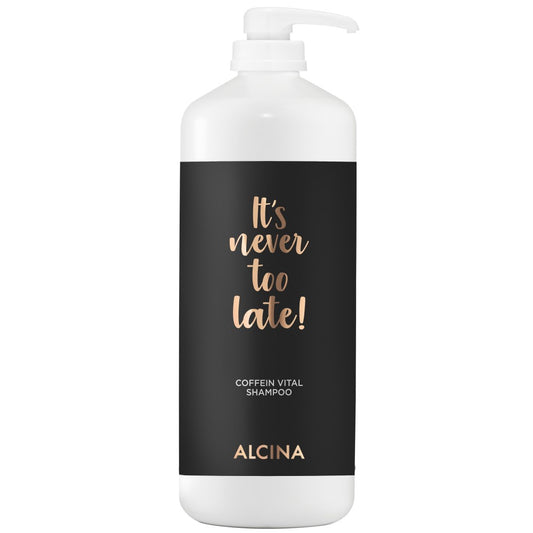 Alcina Il n'est jamais trop tard ! SHAMPOOING VITAL À LA CAFÉINE 1250 ml