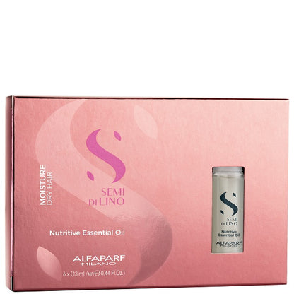 Alfaparf Milano Semi Di Lino Moisture Nutritive Essential Öl 6x13 ml