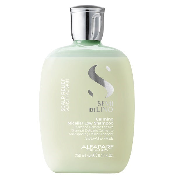 Alfaparf Milano Semi Di Lino Scalp Relief Calming Micellar Low Shampoo 250 ml