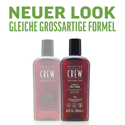 American Crew 3-in-1 Tea Tree 450ml