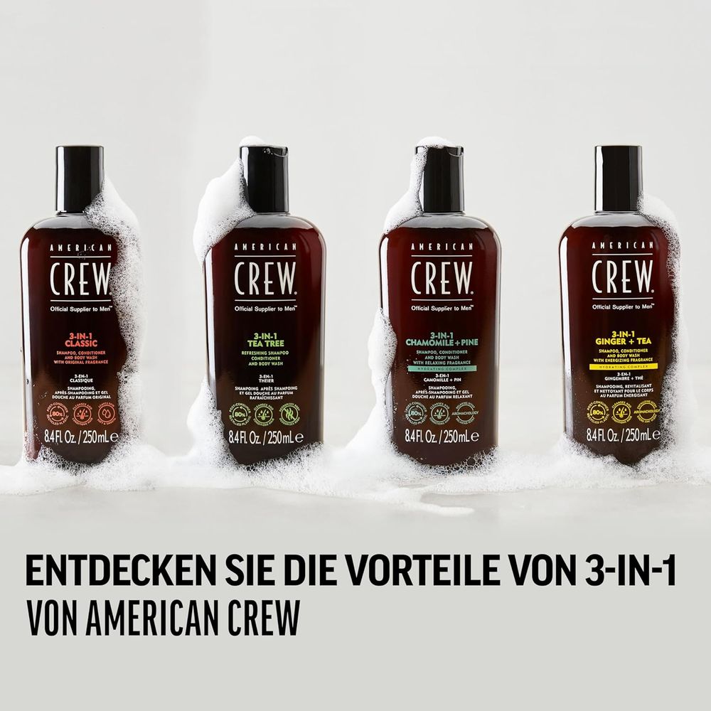 American Crew 3-in-1 Tea Tree 450ml