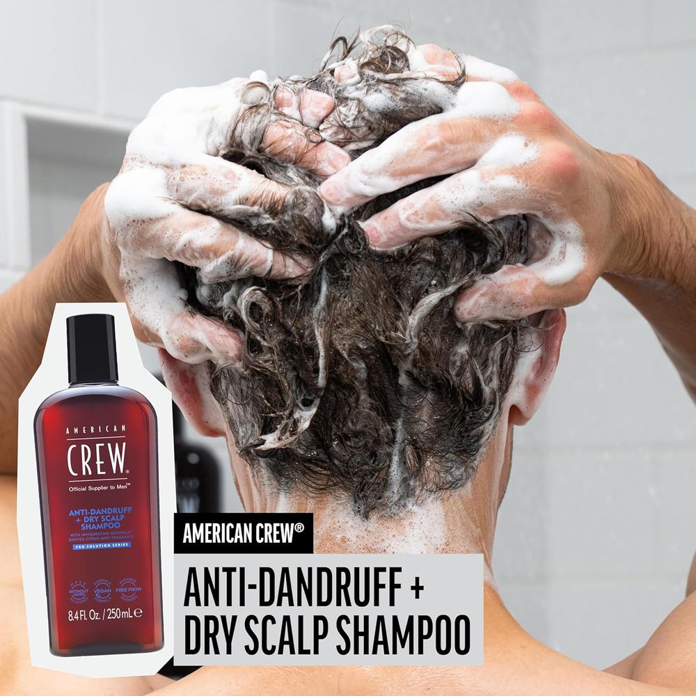 American Crew Anti-Dandruff + Dry Scalp Shampoo 250ml