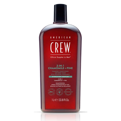 American Crew Chamomile &amp; Pine Relaxing 3-in-1 Shampoo 1000ml
