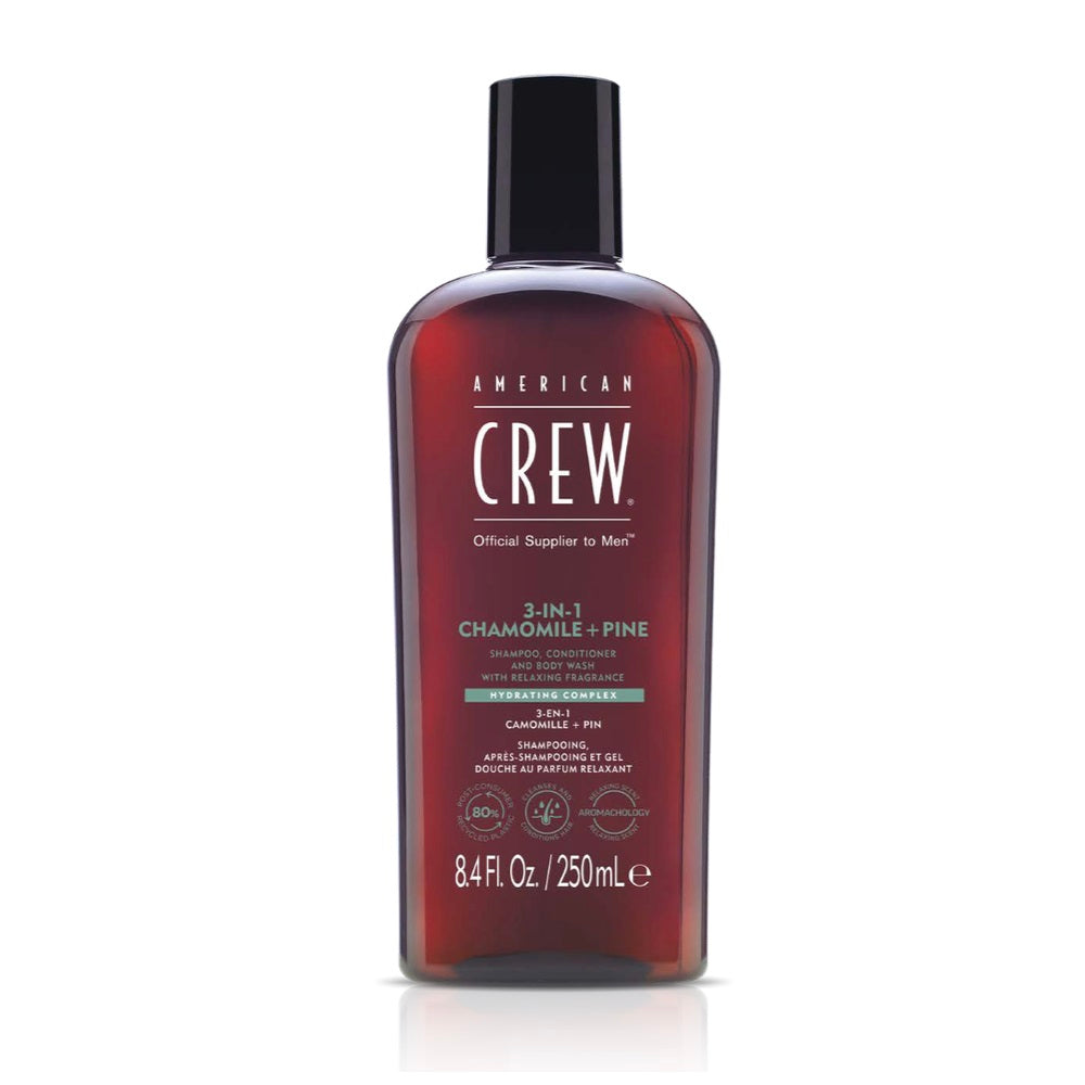 American Crew Chamomile &amp; Pine Relaxing 3-in-1 Shampoo 250ml