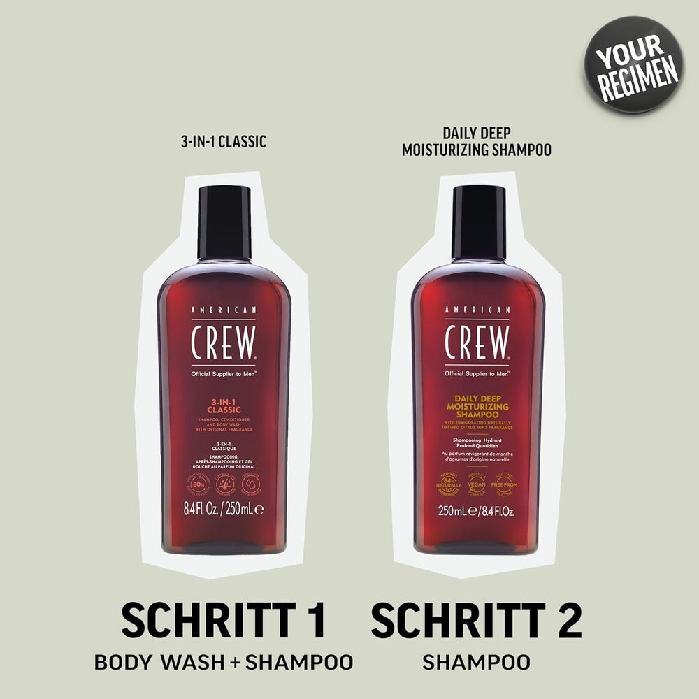 American Crew Daily Deep Moisturizing Shampoo 1000ml