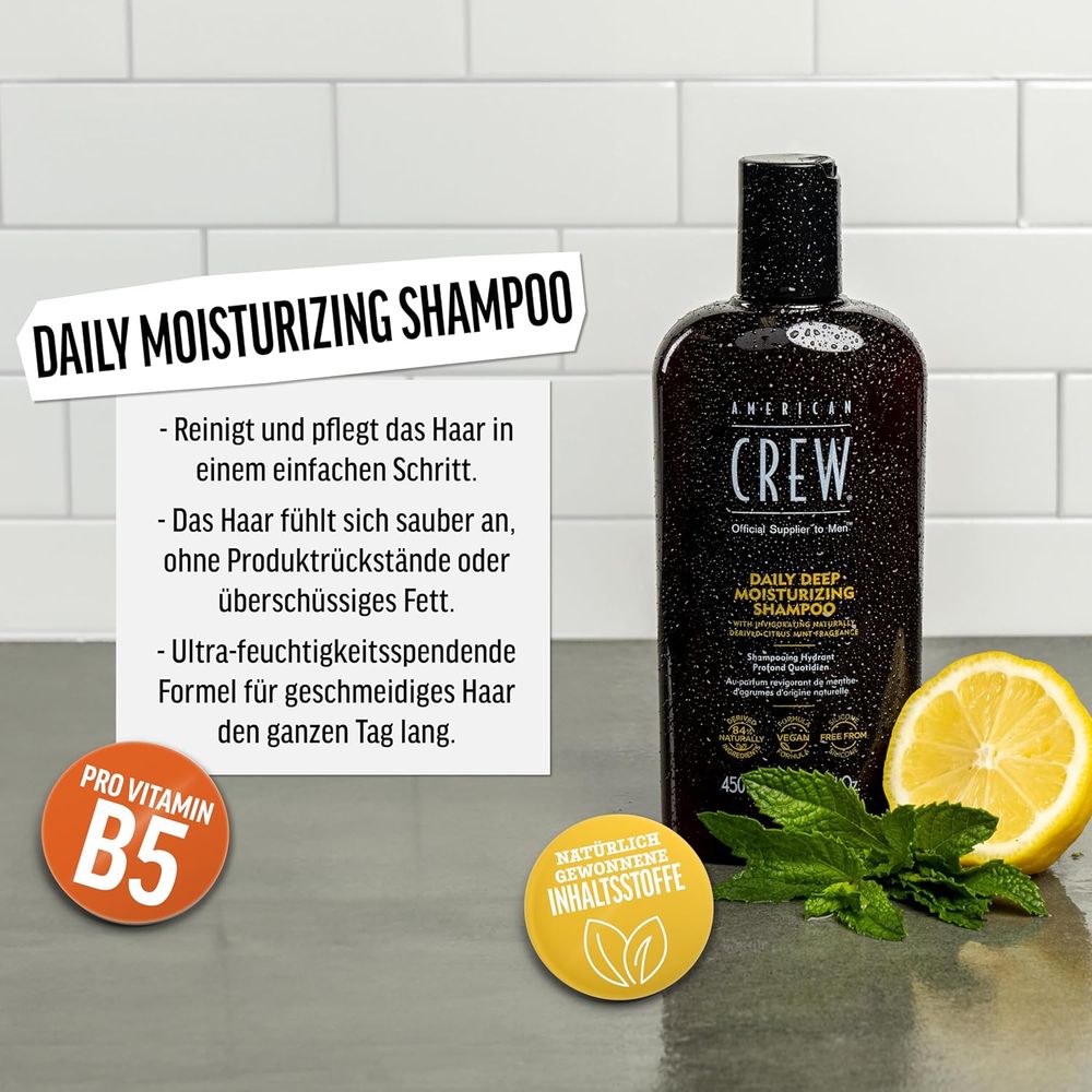 American Crew Daily Deep Moisturizing Shampoo 1000ml