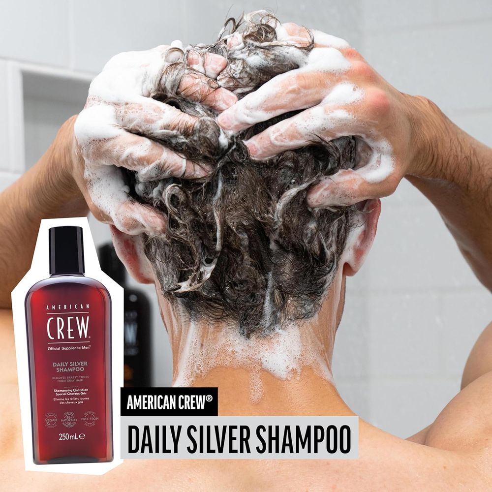 American Crew Daily Silver Shampoo 250ml