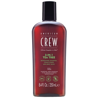 American Crew Gift Set - 3 in 1 Tea Tree Shampoo 250ml + Forming Cream 50g