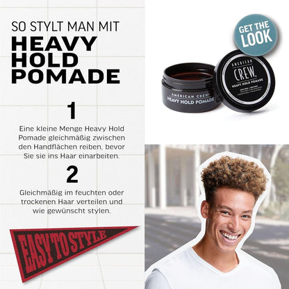 American Crew Heavy Hold Pomade 85g
