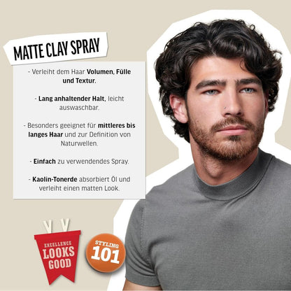 American Crew Spray Argile Mat 150ml