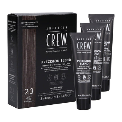 American Crew PRECISION BLEND 2/3 DARK 3X40ml
