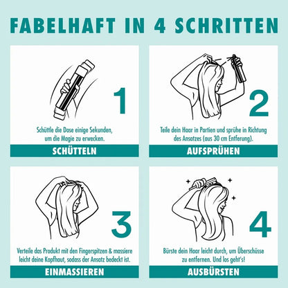 Batiste Trockenshampoo mit Farbe - SCHWARZ 200ml