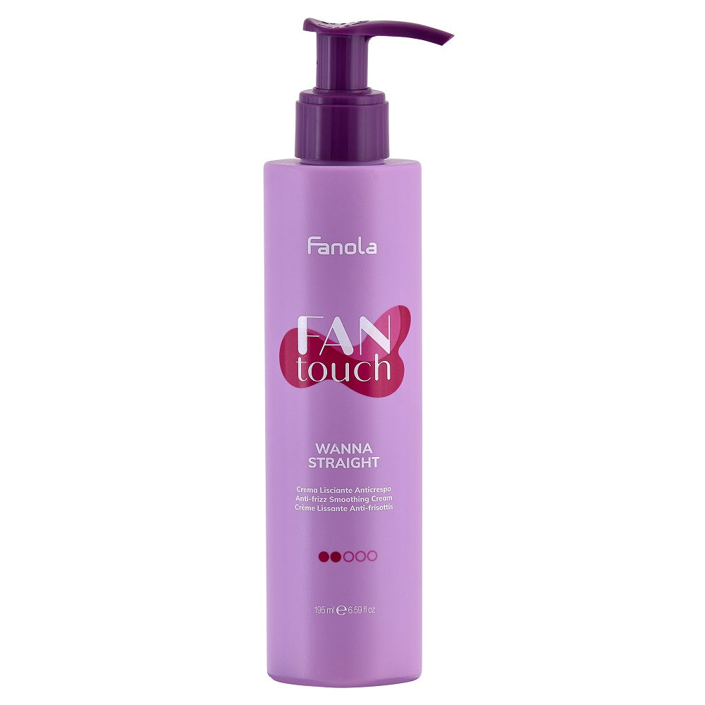 Fanola FANTOUCH Anti-Frizz Smoothing Cream 195 ml - Wanna Straight