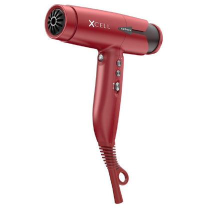 Sèche-cheveux Gamma+ Xcell Vernis Rouge