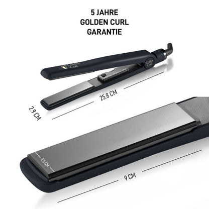 Golden Curl IL Nero Straightener Black