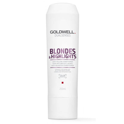 Goldwell Dualsenses Blondes &amp; Highlights Après-shampooing anti-jaunissement 200 ml