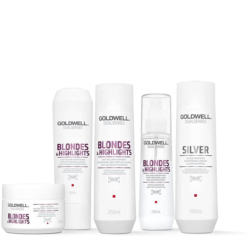 Goldwell Dualsenses Blondes &amp; Highlights Shampooing Anti-Jaune 250 ml