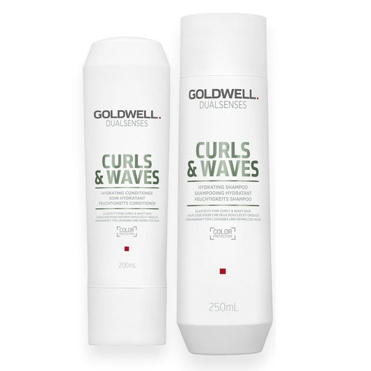 Goldwell Dualsenses Curls & Waves Set - Shampoo 250ml + Conditioner 200ml