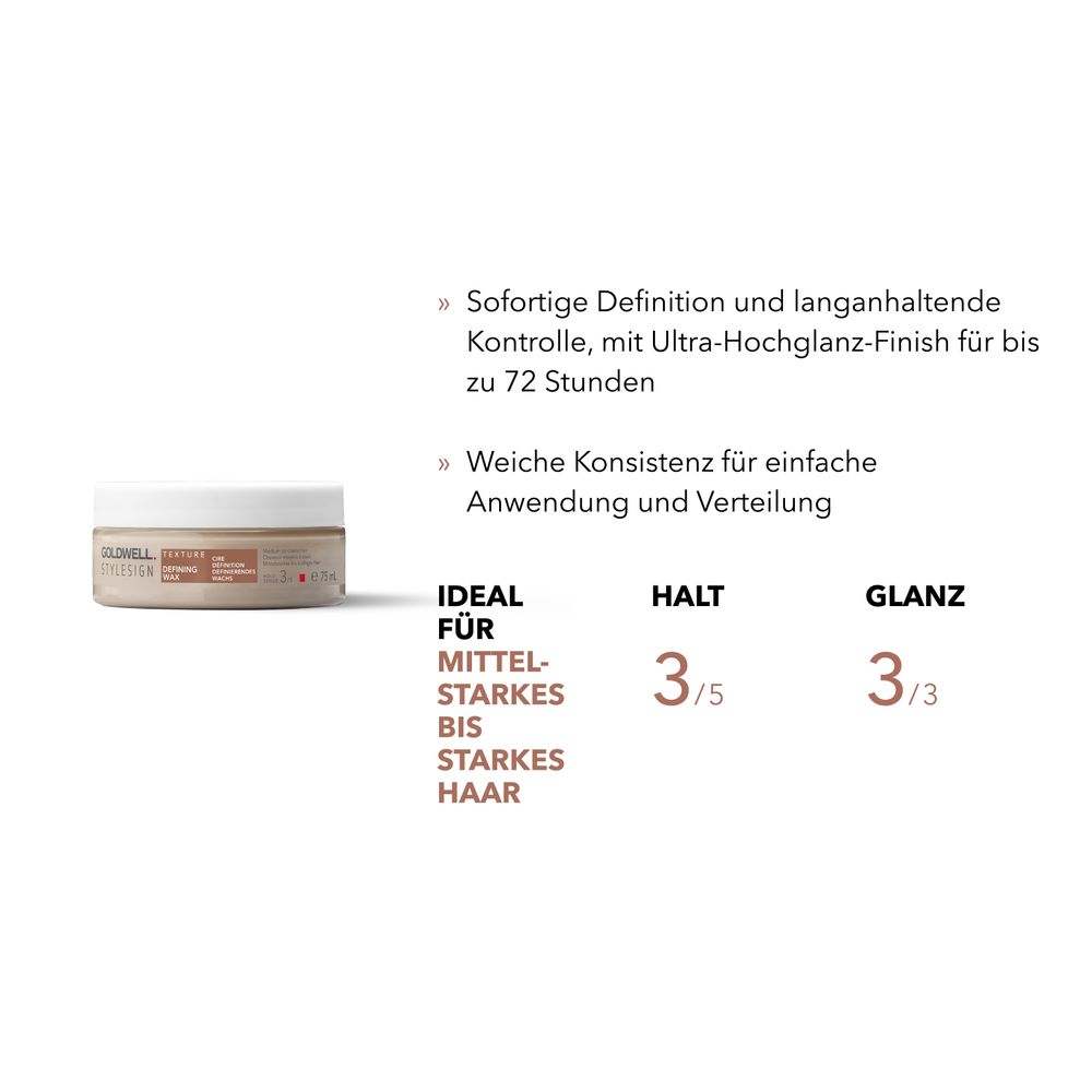 Goldwell StyleSign Defining Wax 75 ml