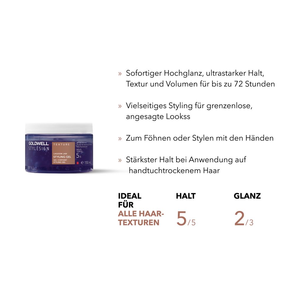 Goldwell StyleSign Gel coiffant Lagoom Jam 150 ml