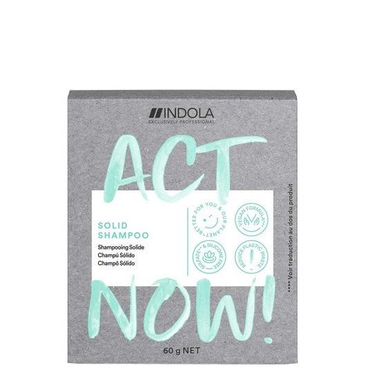 Indola Act Now! Solid Shampoo 60 g