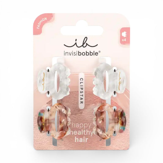 Invisibobble CLIPSTAR Petit Bijoux S – 4 Stück