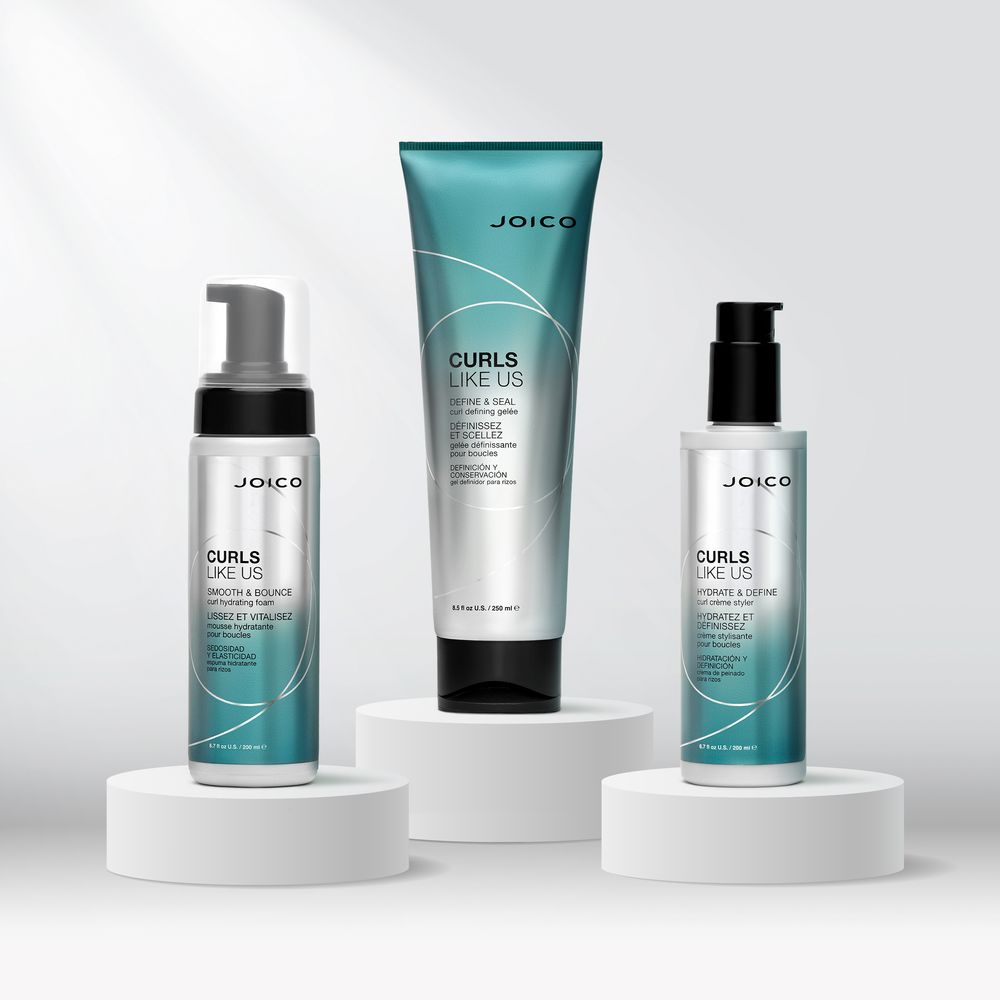 Joico Style & Finish Curls Like Us Smooth & Bounce Curl Hydrating Foam 200 ml