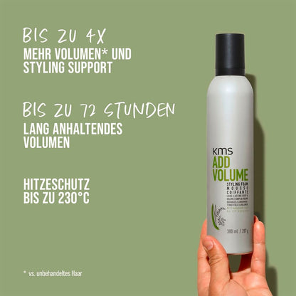 KMS AddVolume Styling Foam 75 ml