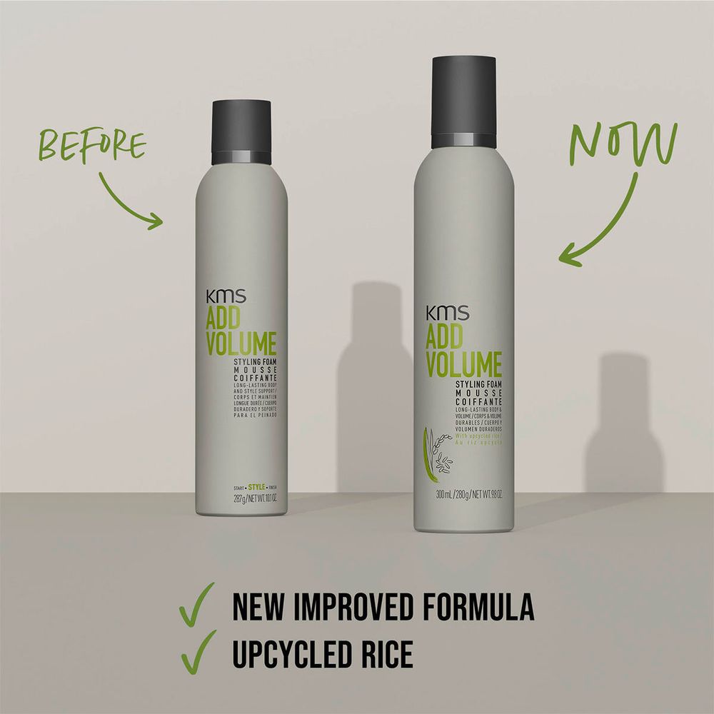 KMS AddVolume Styling Foam 300 ml