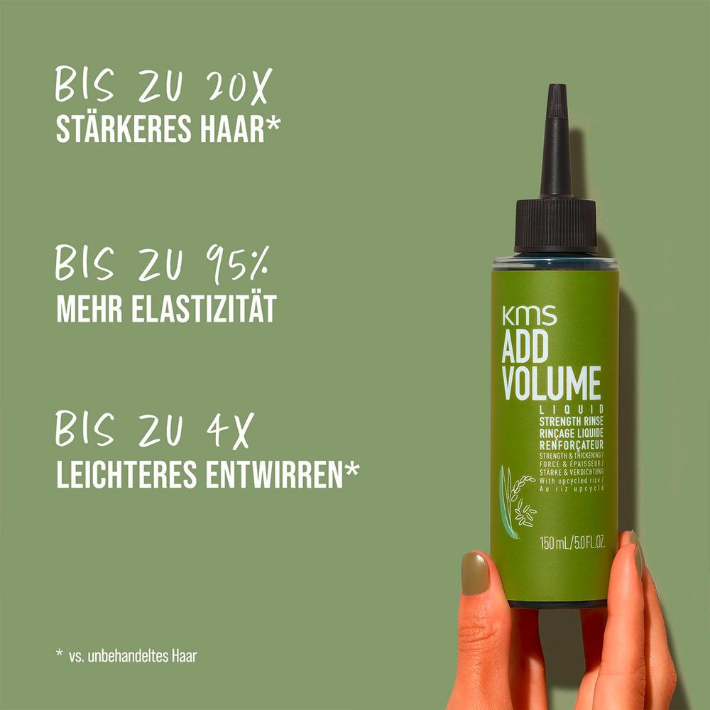 KMS AddVolume Liquid Strength Rinse 150 ml