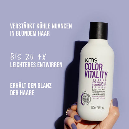 KMS Colorvitality Blonde Conditioner 750ml - NEW