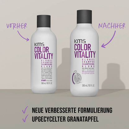 KMS Colorvitality Blonde Shampoo 300 ml