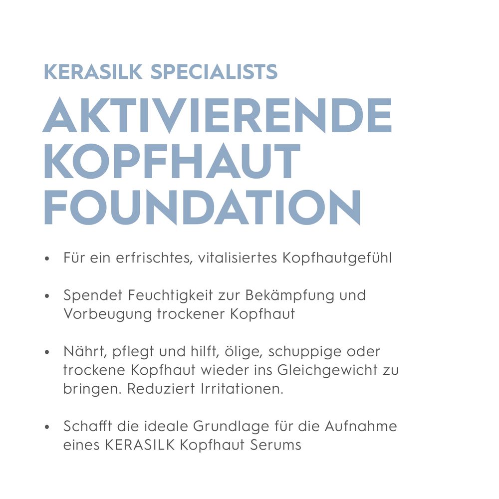 Kerasilk Aktivierende Kopfhaut Foundation 110 ml
