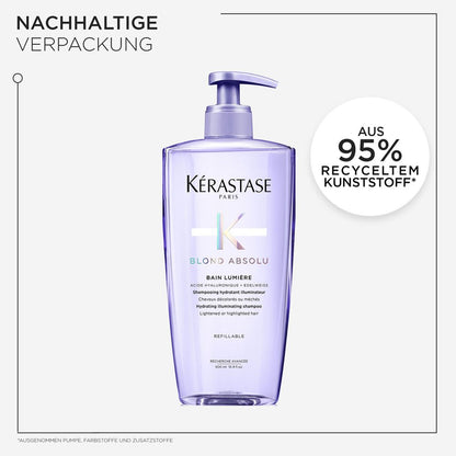 Kérastase Blond Absolu Bain Lumière Refill Bundle - Shampoo 500 ml & Nachfüllpack 500 ml