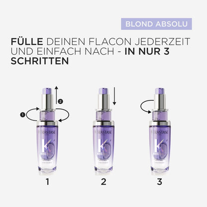 Kérastase Blond Absolu l'Huile Cicagloss Pack Complet 75 ml - Rechargeable