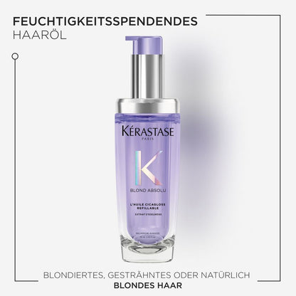 Kérastase Blond Absolu l'Huile Cicagloss Pack Complet 75 ml - Rechargeable