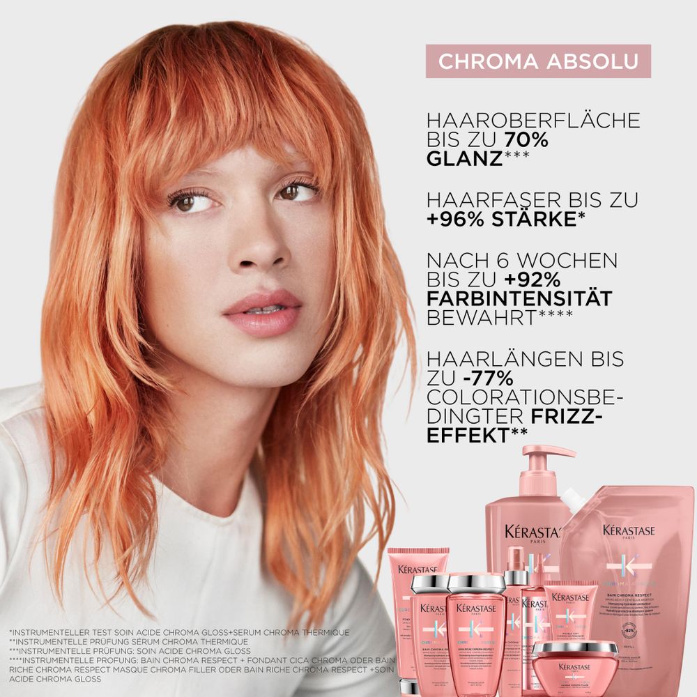 Kèrastase Chroma Absolu Respect Recharge Bundle - Shampoing 500 ml &amp; Recharge 500 ml